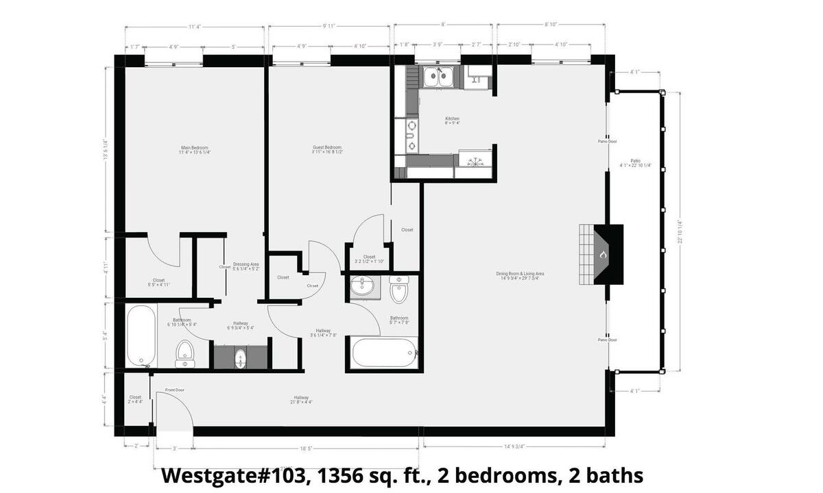 Floor plan, Westgate floor plan