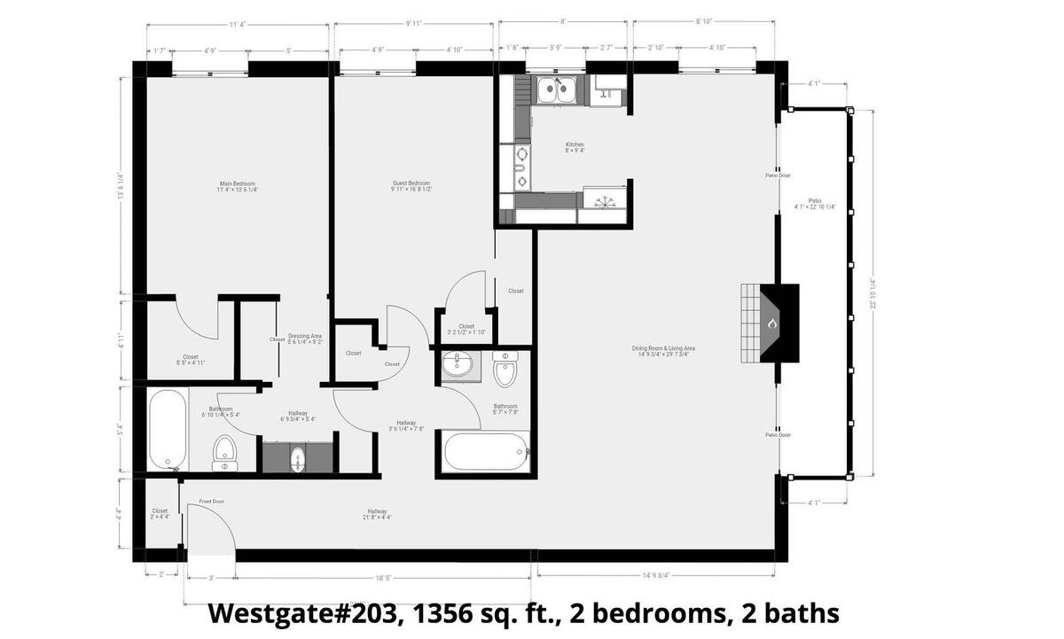 Floor plan, Westgate floor plan